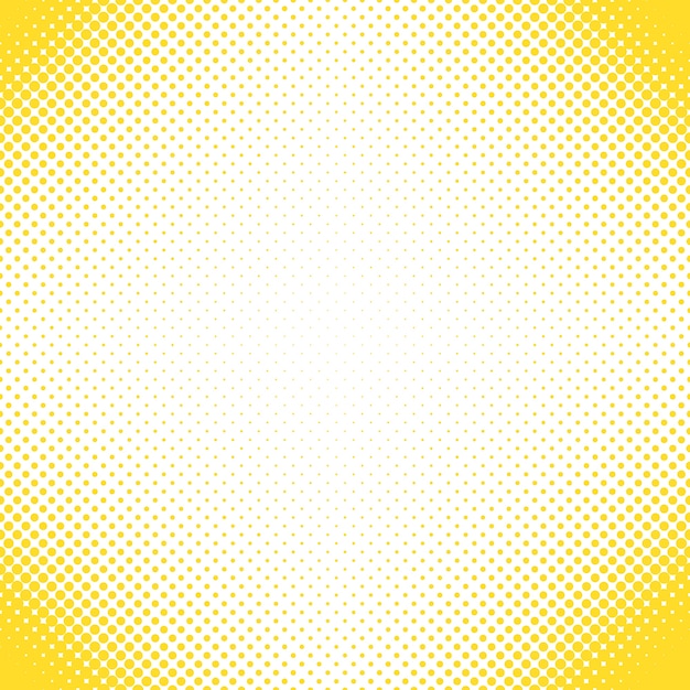 Geometrische halftone punt patroon achtergrond - vector ontwerp uit cirkels in verschillende maten