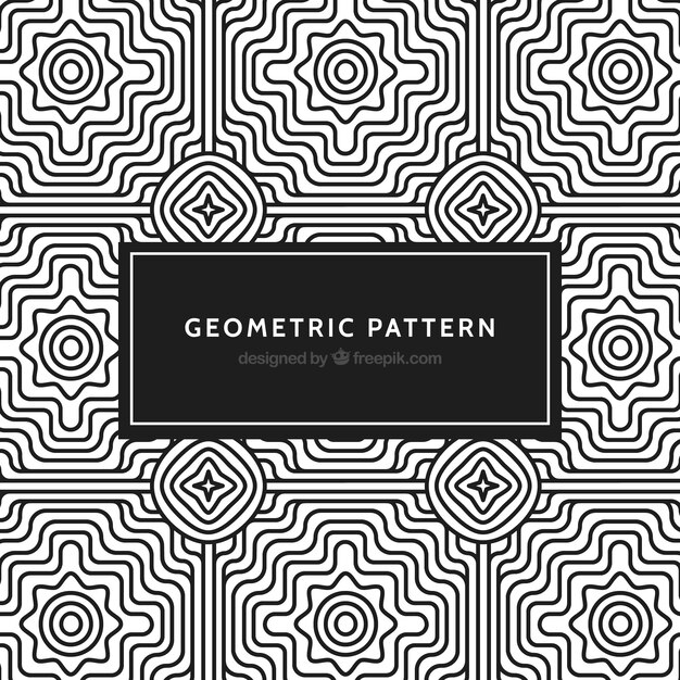 Geometrische patroon achtergrond