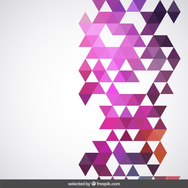 Gratis vector geometrische roze achtergrond