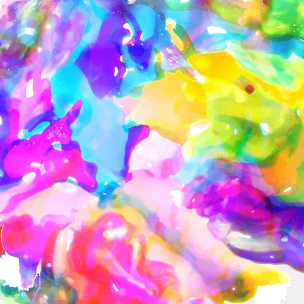 Gratis Vector geweven achtergrond, veelkleurige aquarel