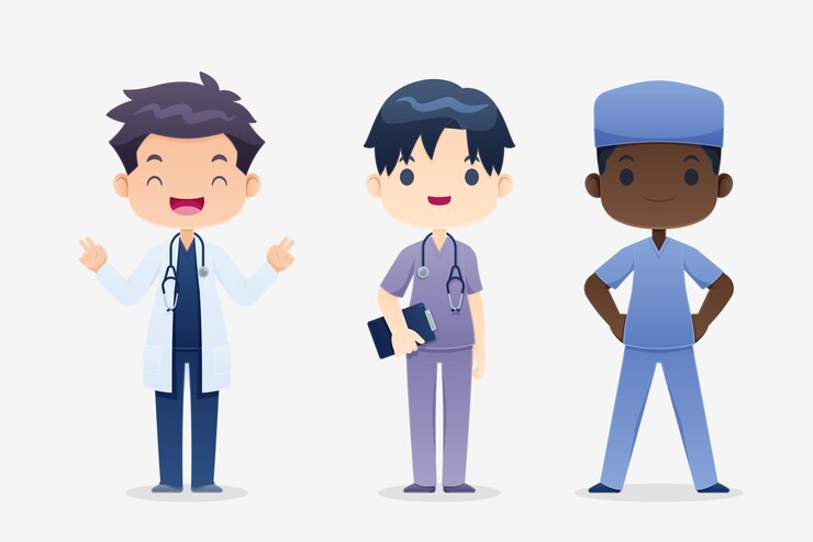 Gratis Vector gezondheid professionele collectie