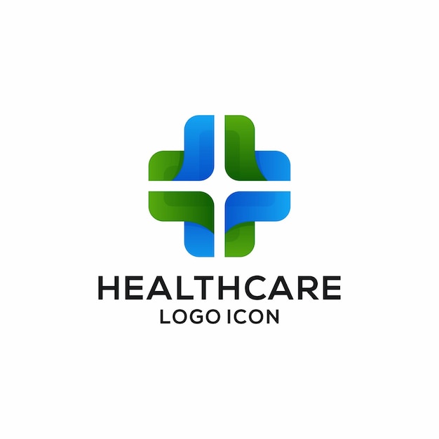 Gezondheidszorg logo icoon