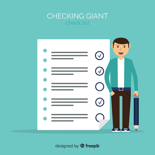 Gigantische checklist