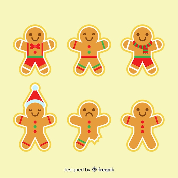 Gingerbread man collectie