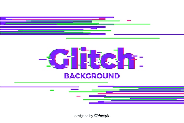 Glitch achtergrond