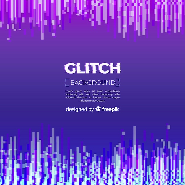 Glitch achtergrond