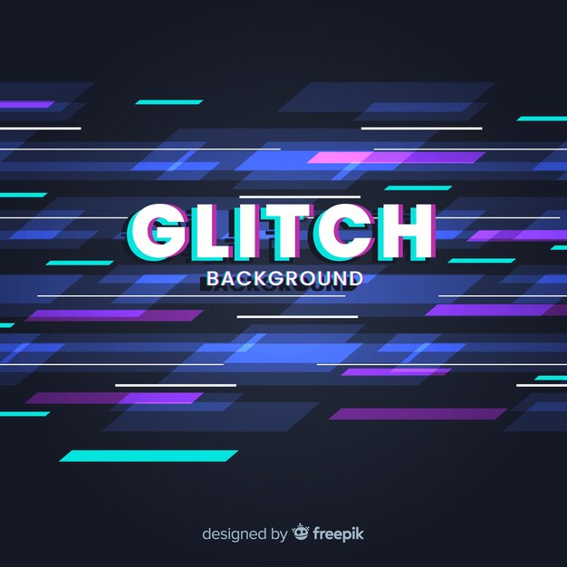 Glitch achtergrond