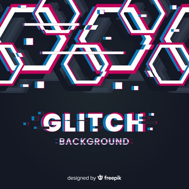 Glitch achtergrond