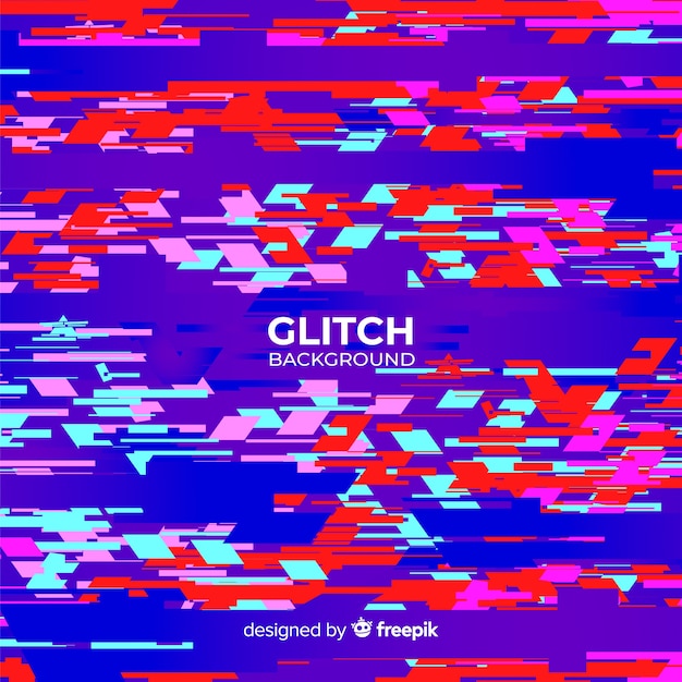 Glitch achtergrond