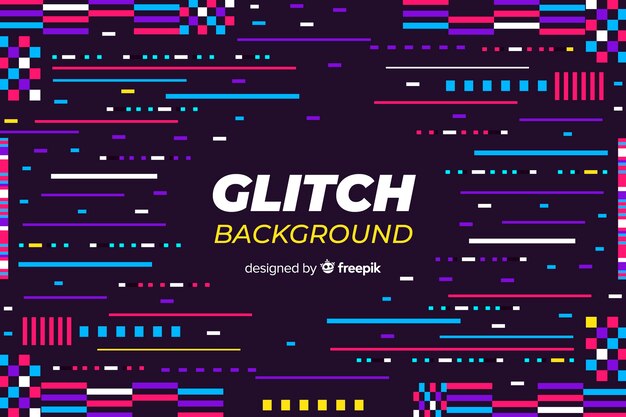 Glitch achtergrond