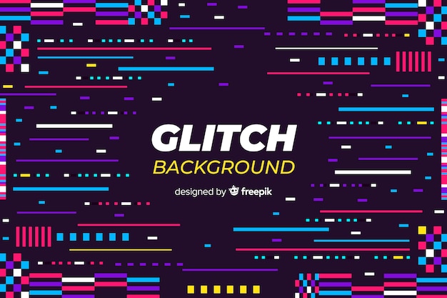 Glitch achtergrond