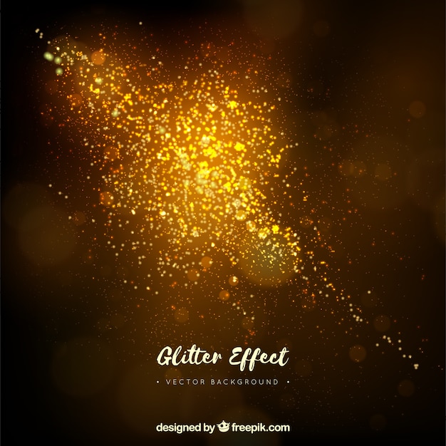 Gratis vector glitter effect achtergrond