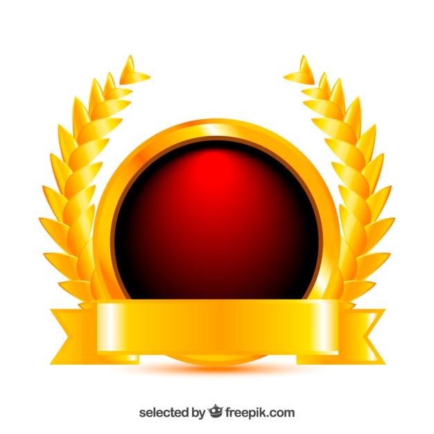 Golden insignia