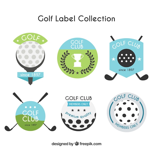 Golf label collectie