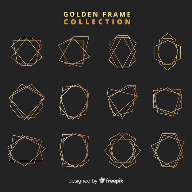 Gouden frame-collectie