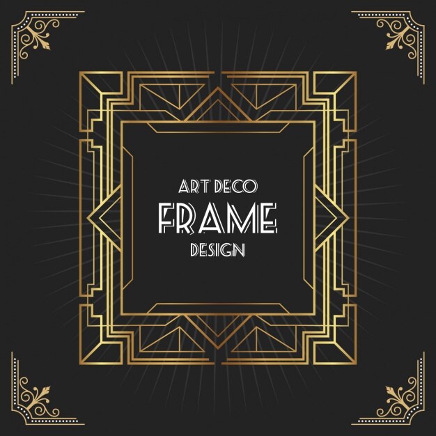 Gouden frame design