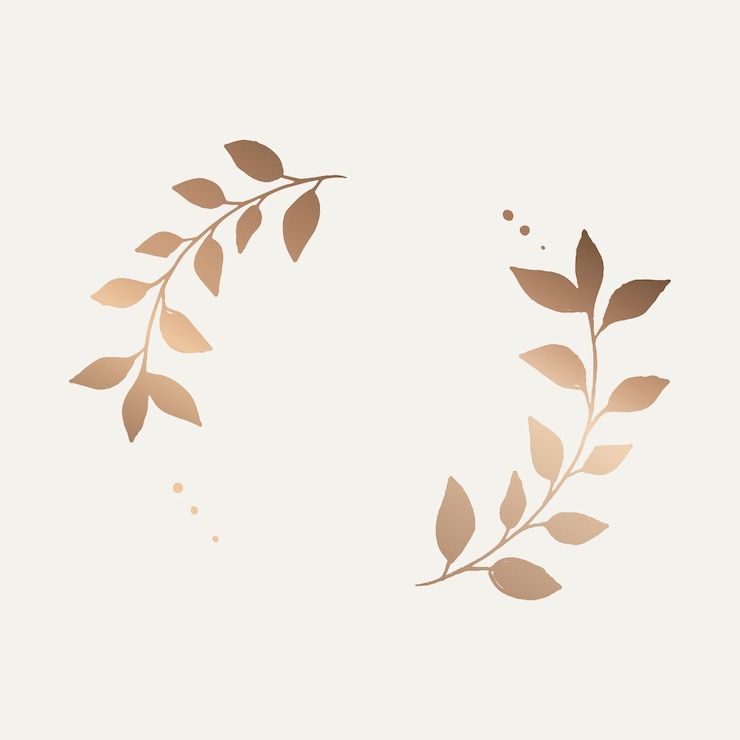 Gratis Vector gouden lauwerkrans, cirkelvorm, luxe ontwerpvector