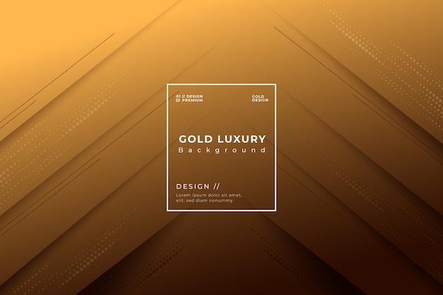 Gouden luxe achtergrond