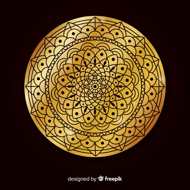 Gouden mandala