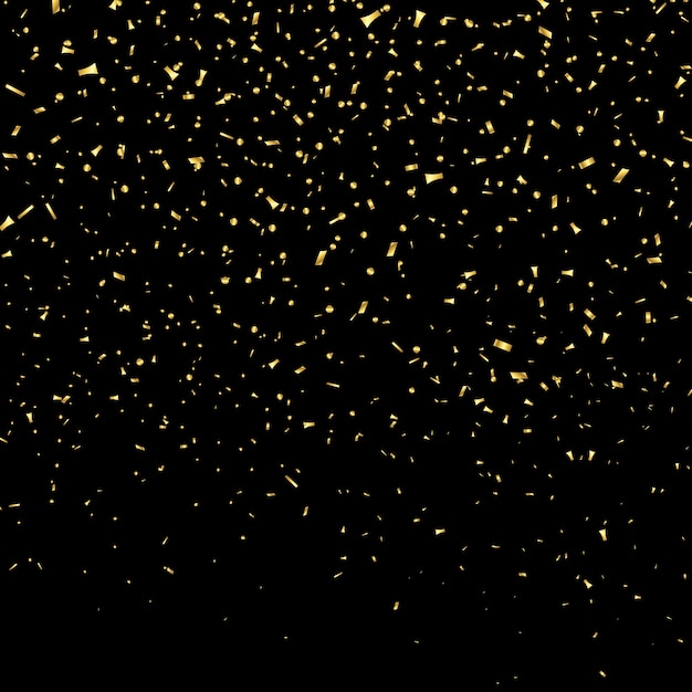 Gouden metallic confetti