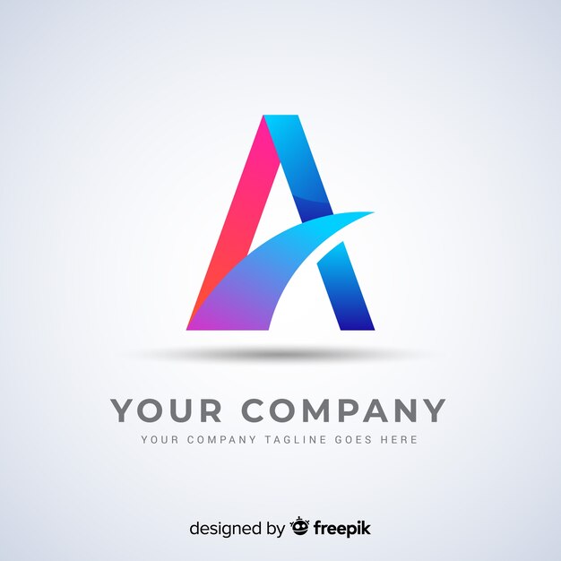 Gradient abstract logo