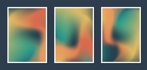Gradiënt abstracte wazige covers