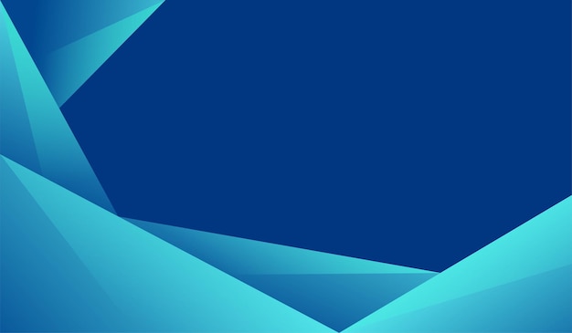 Gratis vector gradiënt blauwe achtergrond modern geometrisch ontwerp