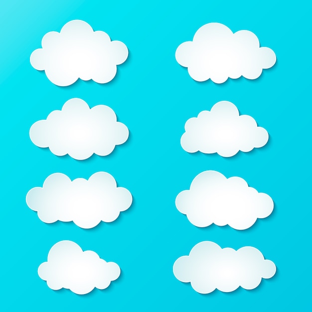 Gradient cloud-collectie