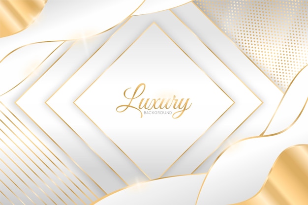 Gratis vector gradiënt luxe achtergrond