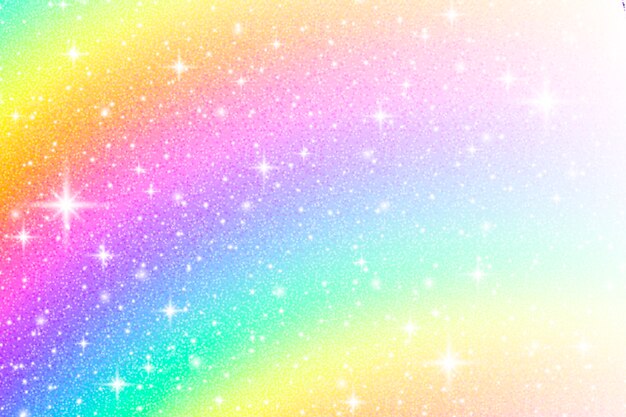 Gradiënt regenboog glitter achtergrond