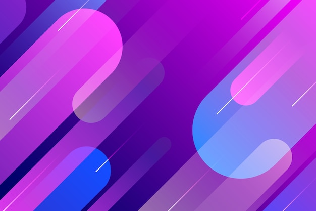 Gradiënt violet en blauwe abstracte achtergrond