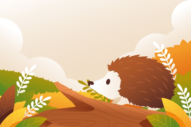 Gratis Vector gradiëntachtergrond voor herfstviering