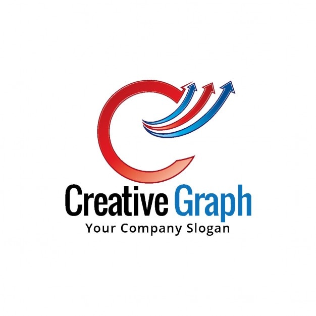 Gratis vector grafiek logo