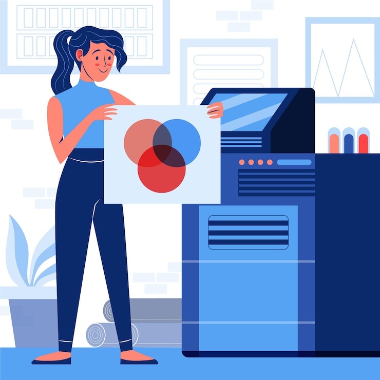 Gratis Vector grafische industrie illustratie