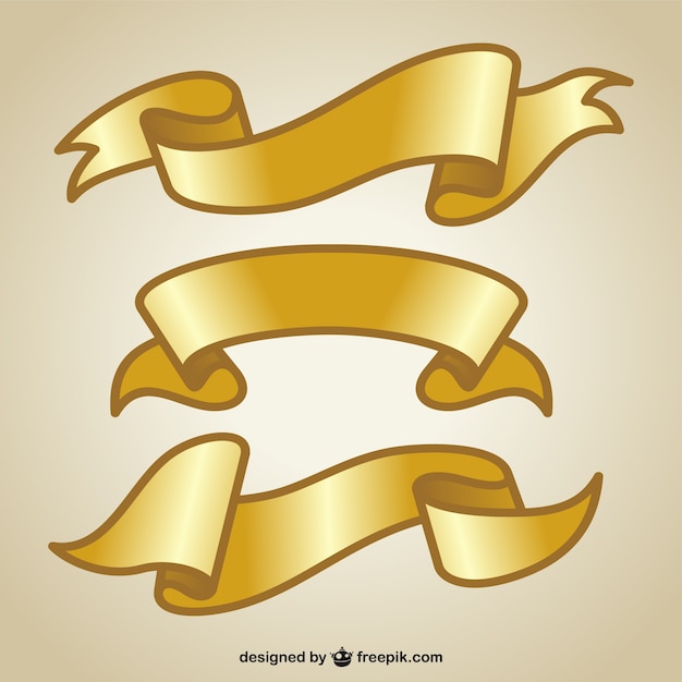 Gratis vector gratis gold etiketten