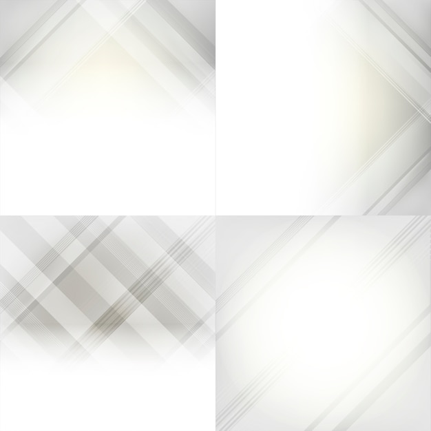 Gratis vector grijze en witte gradiënt abstracte achtergrondreeks