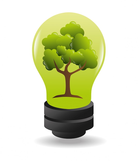 Gratis vector groene energie en ecologie