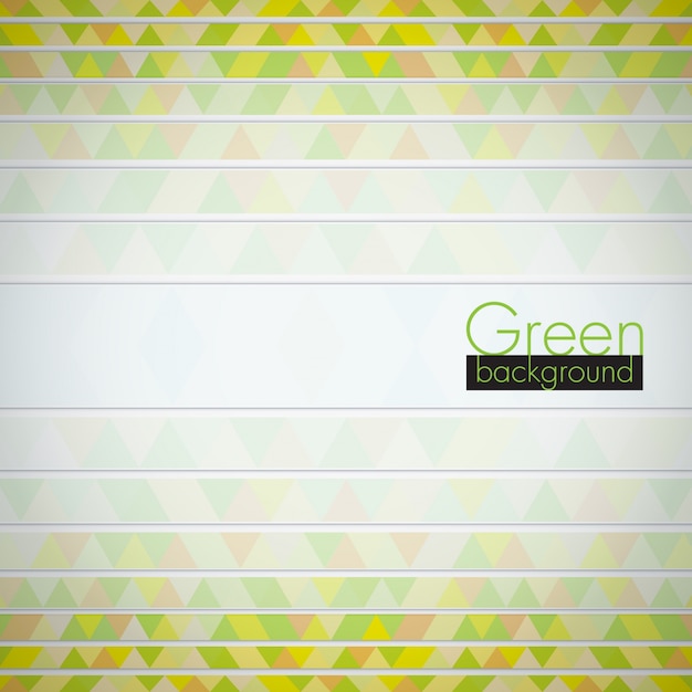 Gratis vector groene geometrische achtergrond