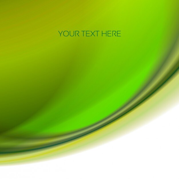 Gratis vector groene golvende abstracte achtergrond