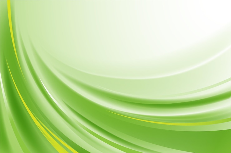 Gratis Vector groene gradiënt golvende achtergrond