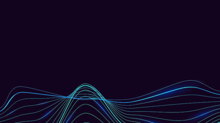 Gratis Vector groene neon synthewave patroon achtergrond vector
