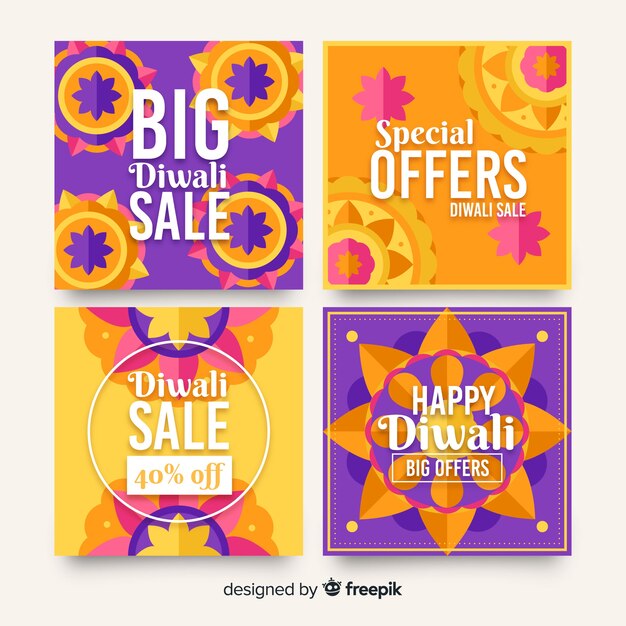 Groep diwali vakantie instagram post
