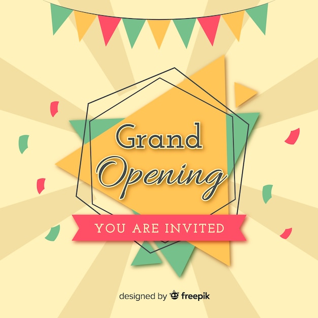 Gratis vector grote opening