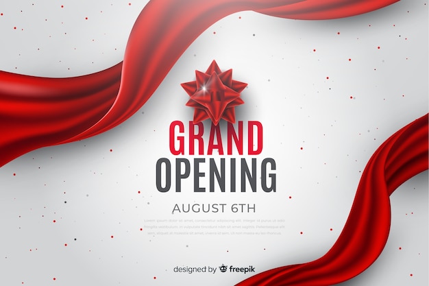 Gratis vector grote opening