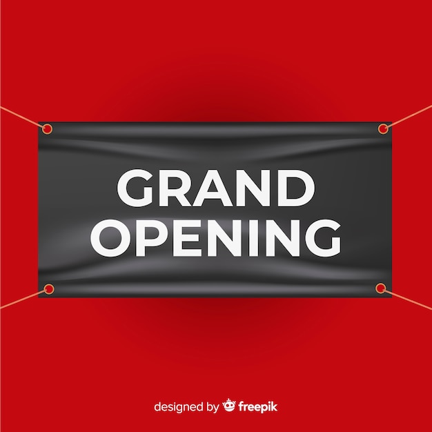 Gratis vector grote opening