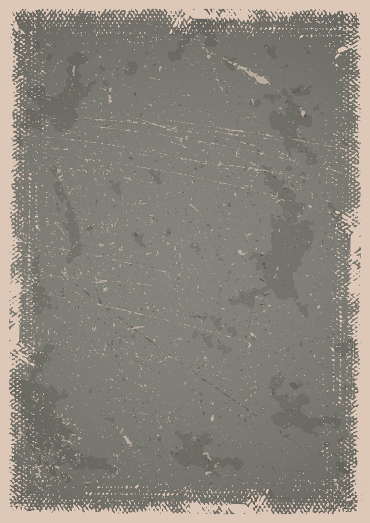 Gratis Vector grunge poster achtergrond met krassen, vlekken en getextureerde frame