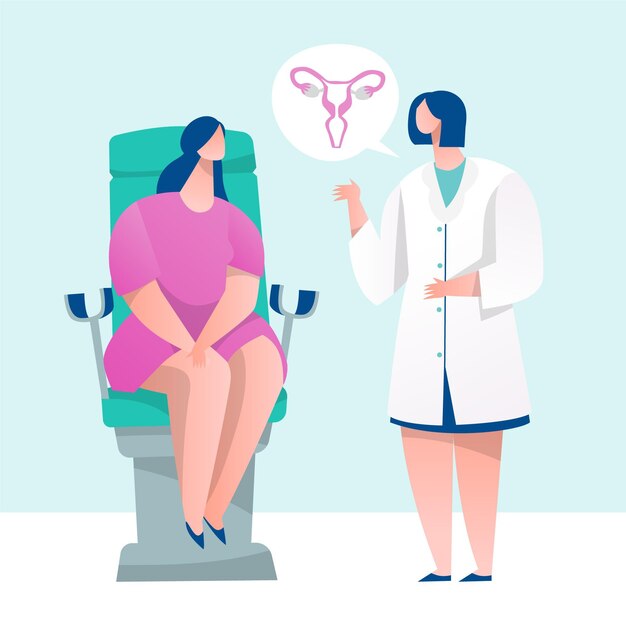 Gynaecologie overleg illustratie
