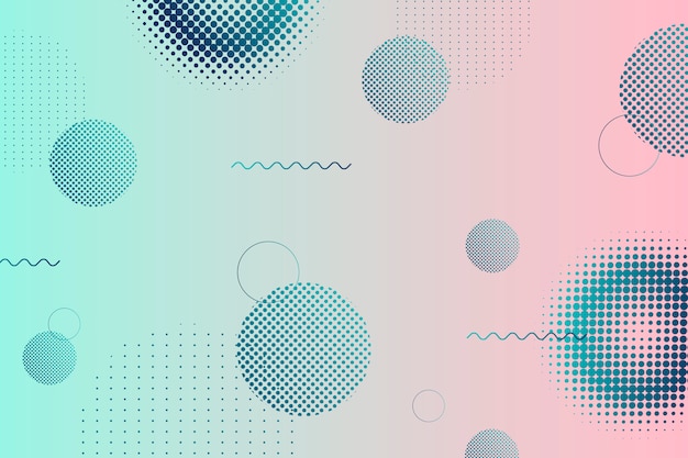 Halftone gradient achtergrond