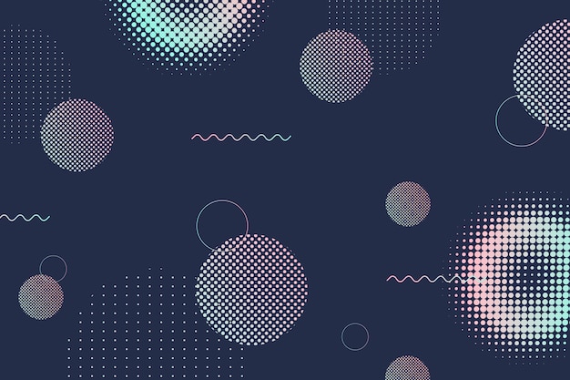 Halftone gradient achtergrond