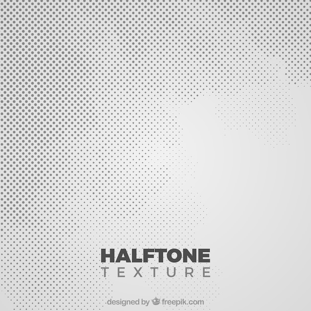 Halftone textuur met grijze achtergrond